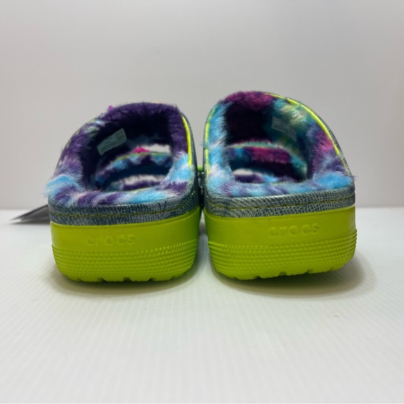 Crocs x Half Baked Cozzzy Sandals Clogs Faux Fur Slides Unisex Women's 8 Men's 6 - Picture 2 of 16